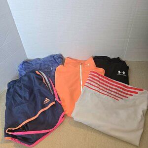 Under Armour/Adidas Bundle of 5 items size L